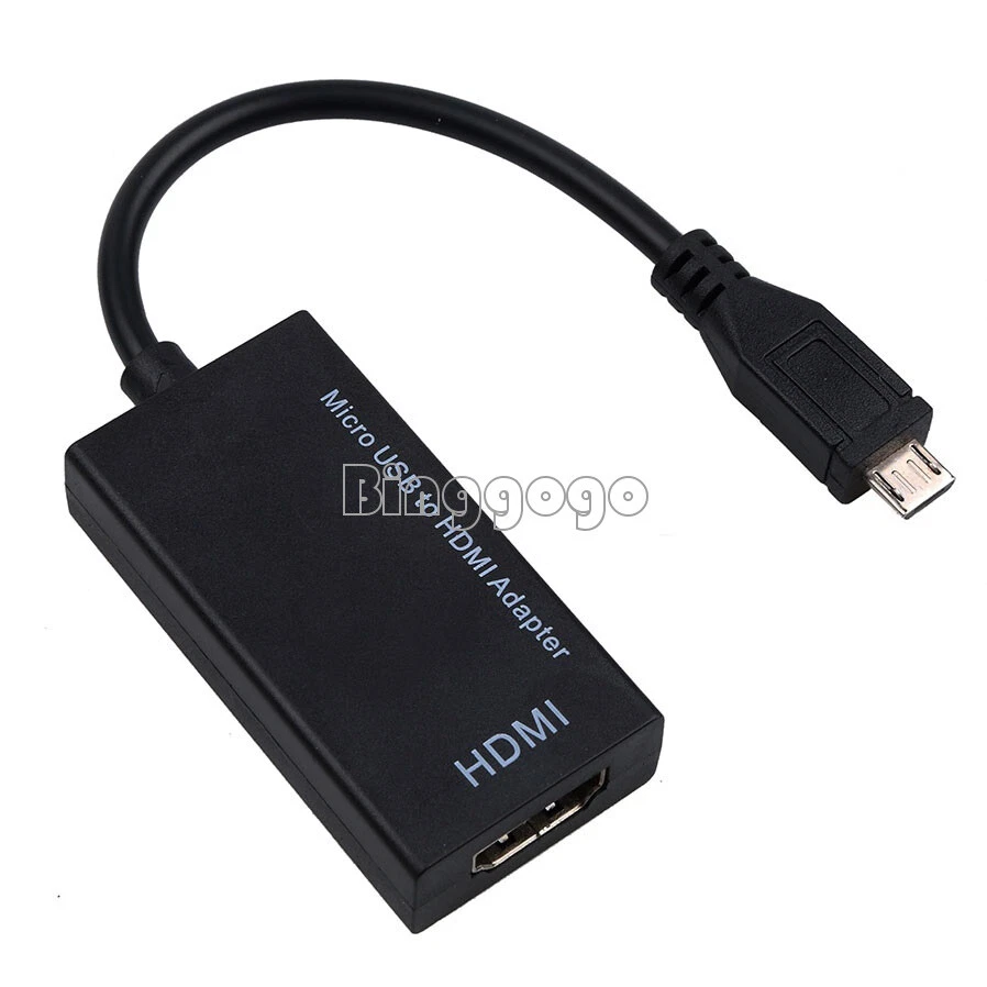 MHL Micro USB To 1080P HDMI HDTV Cable Adapter For Android Huawei Samsung Sony - Bild 1 von 1