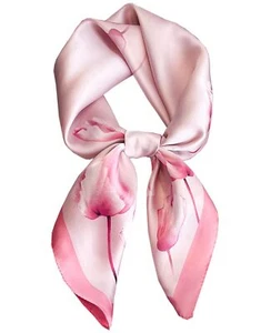 Hair Bandanas Scarf For Women Lightweight Fashion Neck Silk Satin Head Scarve... - Picture 1 of 6
