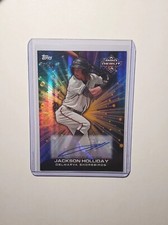 2023 Topps Pro Debut Jackson Holliday Future Cornerstones Auto Gold /50 Orioles