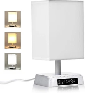 Beside Table Lamp Sunrise and Sunset Simulation Alarm Clock Wake-up Night Light - Picture 1 of 6