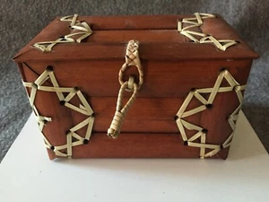 Brown Handmade Empty Box  - Picture 1 of 7