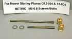 Stanley Plane Screws Bolt, Brass Nuts, for Handle Knob FINE THREAD M5-0.8 Metric