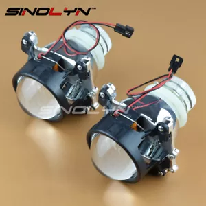 2.5'' MINI 2.0 HID Bi xenon Projector Lens Headlight Retrofit H4 Use D2S Bulbs - Picture 1 of 7