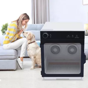 Pet Hair Dryer Box Blow Dryer 9Kg Capacity for Cats and Small Dogs Drying Blower - Picture 1 of 15