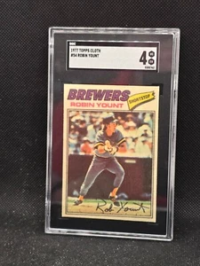 1977 Topps Cloth - Robin Yount #635 SGC 4 - Picture 1 of 2