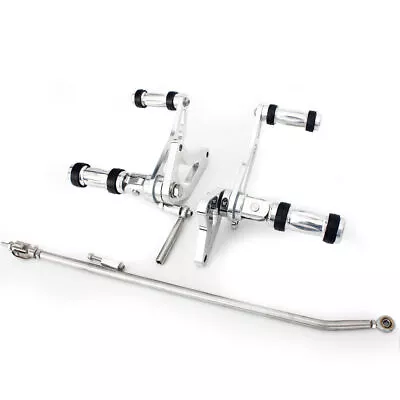 Pedane Avanzate per Honda Shadow VT 600C VT600 C CD VLX 600 1988-2007 Alluminio - Immagine 1 di 4