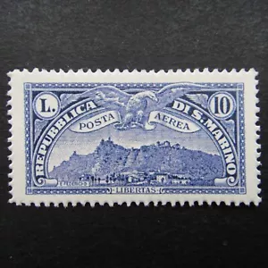 San Marino 1931 Stamps MNH Airmail Top Value 10L - Picture 1 of 2