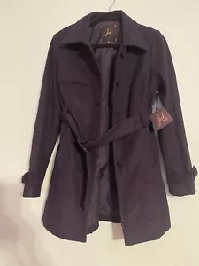 NWT Jack Navy Blue Coat By Modcloth L - Picture 1 of 6