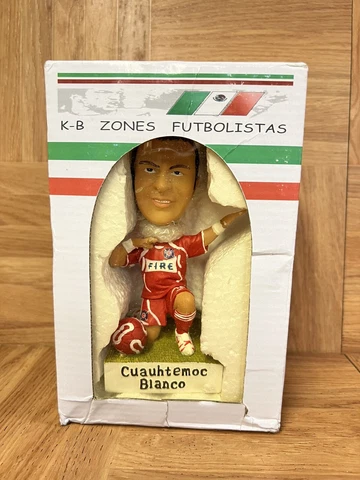 Vintage Cuauhtemoc Blanco Chicago Fire MLS Bobblehead Soccer 2008 Futbolistas Cover