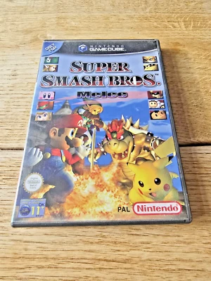 SUPER SMASH BROS MELEE NINTENDO GAMECUBE COMPLETE UKV PAL UK SELLER - Image 1 of 4
