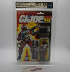 Nueva figura inmortal vintage Hasbro GI Joe Crimson Guard 1991 graduada AFA 85 - Imagen 1 de 5