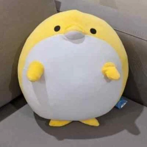 Omochi Zoo Dolphin Mochi Super Soft Plush Japan Import Yellow Squishy Plushy - Picture 1 of 4