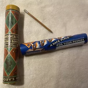 Commonwealth Savings Bank Penny pencil Case Everybody’s Bank - Picture 1 of 20