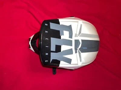 Casco de moto de cross White Fly Racing talla pequeña solo usado una vez Foto 1 de 4
