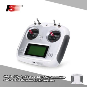 Flysky FS-I6S 2.4G 10CH AFHDS 2A Transmisor Pantalla Táctil para RC Avión - Imagen 1 de 12