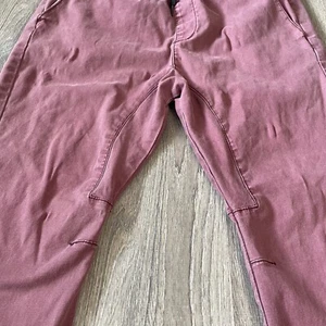 Bullhead California Republic Womens Skinny Mauve Joggers Size LG Elastic Pull On - Picture 1 of 8