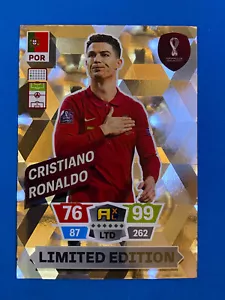 Panini Adrenalyn World Cup Qatar 2022 Limited Edition Cristiano Ronaldo ⚪🔴 - Imagen 1 de 1