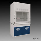 4' Laboratory Fume Hood W/ Blue Flammable Storage / Surplus - R  / E2-155