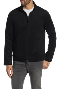 John Varvatos Star USA Men's Black Anaheim Felted Wool Jacket $298 - Picture 1 of 3