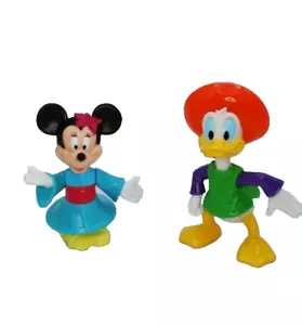 Donald Duck in Mex Happy Meal Toy Minnie Mouse Oriental Kimono Epcot Figurines - Picture 1 of 7