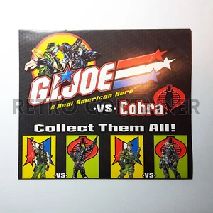 HASBRO GI JOE G.I. JOE - GI Joe Vs. Cobra Vintage Catalog Leaflet Insert - Picture 1 of 1