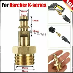Für Kärcher K-Serie Hochdruckreiniger Adapter M22 Schlauch Rohr Schnellanschluss - Bild 1 von 9