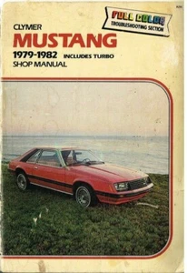 FORD MUSTANG Mk3 COUPE CONVERTIBLE (INCL TURBO) 1979-82 OWNERS REPAIR MANUAL - Picture 1 of 1