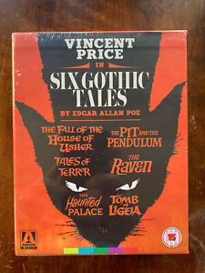 Six Gothic Tales Blu-ray Box Set Edgar Allen Poe + Vincent Price BNIB