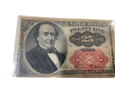 1874-G 25 Cents United States Fractional Currency *9540 - Image 1 of 2