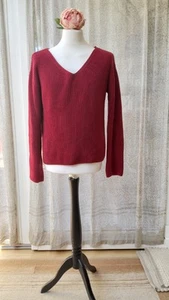 Marc O Polo - Pullover, Baumwolle, dunkles Rot, Gr. L - Bild 1 von 5