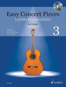 Easy Concert Pieces Vol 3 for Classical Guitar Solo Acoustic Sheet Music Book CD - Picture 1 of 1