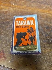 Tarawa - The Story of a Battle by Robert Sherrod / 1944, Wartime Pocket Book - Picture 1 of 7