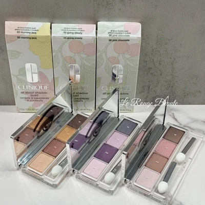 Clinique All About Shadow Quad Eyeshadow Palette *Pick Shade *Price For 1 ONLY - Image 1 of 2