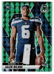 2025 Panini Mosaic Jalen Milroe #283 Green Mosaic - Bild 1 von 2