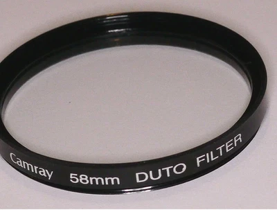 CAMRAY 58 mm DUTO FILTER - Image 1 of 2