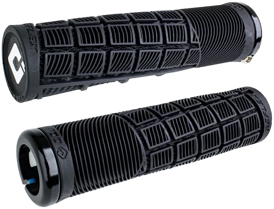 Reflex Lock-On Grips - ODI Reflex v2.1 Lock-On Grips - Black/Black - Grip - Image 1 of 1