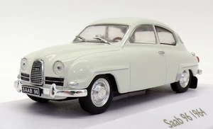 Atlas Editions 1/43 Scale 3 898 002 - 1964 Saab 96 - White - Picture 1 of 4