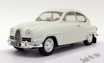 Atlas Editions 1/43 Scale 3 898 002 - 1964 Saab 96 - White - Image 1 of 4