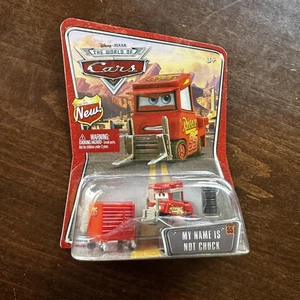 Disney Pixar Cars My Name Is Not Chuck Diecast Figure New Mattel Rust-Eze 95 Toy - Picture 1 of 4