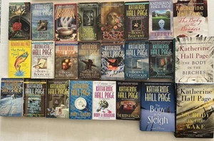 Lote De 25 PAGE KATHERINE HALL Misterios Faith Fairchild Series ¡GRAN LECTURA! - Imagen 1 de 3