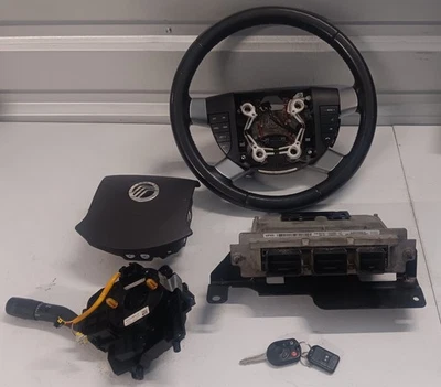 Mercury Sable 2008-2009 3,5 L ECU con llave dirección reloj resorte con interruptores OEM Foto 1 de 4