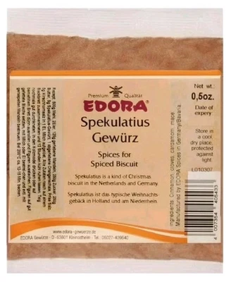 Edora Spekulatius пряное печенье Speculaas голландское печенье праздничная выпечка специи - Изображение 1 из 4