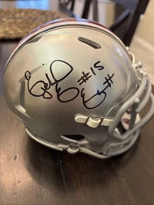 Ezekiel Elliott Signed Ohio State Buckeyes Mini Helmet Beckett BAS Autographed - Picture 1 of 6