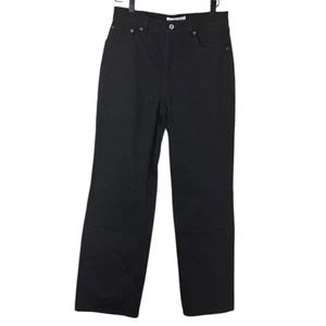 Abercrombie & Fitch 90s Relaxed Jeans Women's 27 High Rise Denim Black - Picture 1 of 8