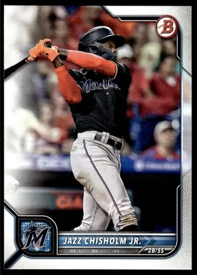 2022 Bowman Jazz Chisholm Jr. Miami Marlins #4 - Image 1 of 2