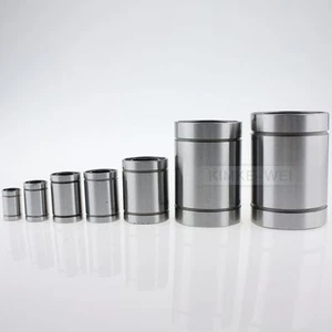 Linear Motion Ball Bearing Bush Bushing LM6UU/8UU/10UU/12UU/16UU/20UU/25UU/30UU - Picture 1 of 3