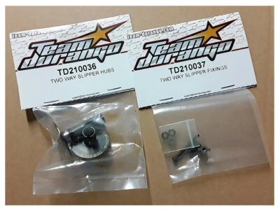 RC Team Durango Two Way Clutch Slipper Hubs +Fixings DEX410 v5 v4 v3 DEX410R v3  - Image 1 of 2