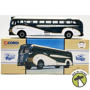 Corgi Classics Yellow Coach 743 Geyhound Lines Diecast Vehicle 1995 Mattel New - Picture 1 of 11