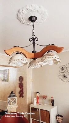 suspension lustre art déco - Photo 1/2