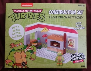 TEENAGE MUTANT NINJA TURTLES CONSTRUCTION SETS MIKEY & RAPH SNAP & SWITCH KITS - Picture 1 of 4